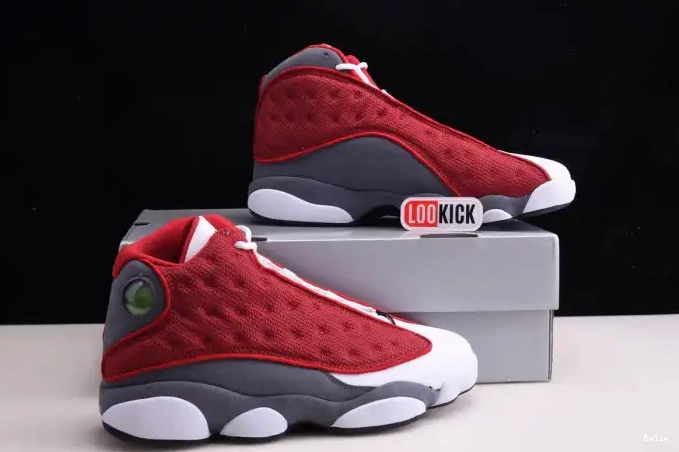 Bmlin Grey 13 Gym 414571-600 Jordan Flint Retro Air Red 0617